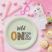 動物の形の書道ワイルドワン紙プレート ペーパープレート (パーティー)