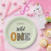動物の形の書道ワイルドワン紙プレート ペーパープレート (パーティー)
