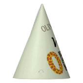 動物の形の書道ワイルドワン パーティーハット (左)