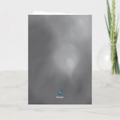 動物の愛が宝物 – 猫悔やみや弔慰 カード (裏面)