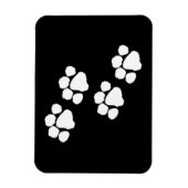 動物の手のプリント マグネット (縦)