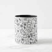 動物の抱擁ラブマグ マグカップ (中央)