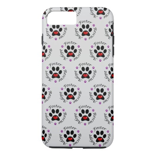 動物の救助のiPhone 7のプラスの堅い場合 Case-Mate iPhoneケース (裏面)