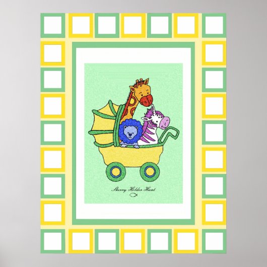 動物の散歩11 ポスター (正面)