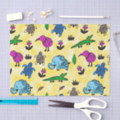 動物の旋風 薄葉紙 (クラフト)