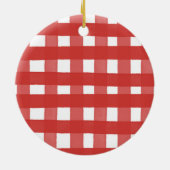 動物の森のベビー明らかに妊娠松の木 セラミックオーナメント (裏面)