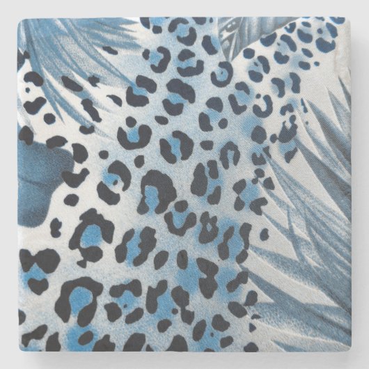 動物の模様 ストーンコースター (正面)