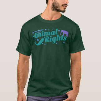 動物の権利デザイン友達 Tシャツ