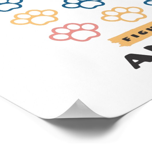 動物の権利 ポスター (角)