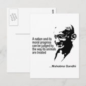 動物の権利 ポストカード (正面/裏面)