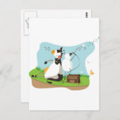 動物の歌 ポストカード (正面/裏面)