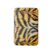 動物の毛皮のテクスチャタイガープリント哺乳類の野生のテーマ バスマット (正面縦)