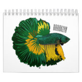 動物の漫画イラストレーション カレンダー (カバー)