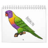 動物の漫画イラストレーション カレンダー (カバー)