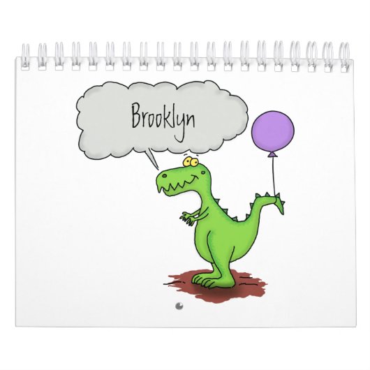 動物の漫画イラストレーション カレンダー (カバー)