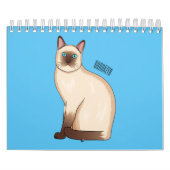 動物の漫画イラストレーション カレンダー (カバー)