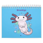 動物の漫画イラストレーション カレンダー (カバー)