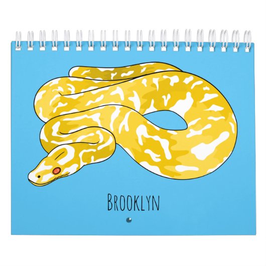 動物の漫画イラストレーション カレンダー (カバー)