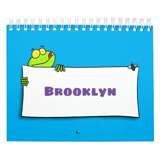 動物の漫画イラストレーション カレンダー (カバー)