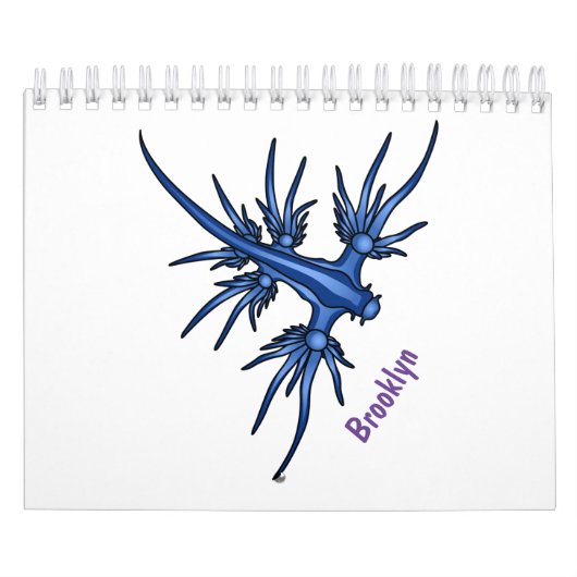 動物の漫画イラストレーション カレンダー (カバー)