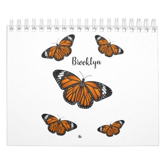 動物の漫画イラストレーション カレンダー (カバー)