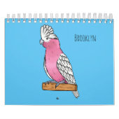 動物の漫画イラストレーション カレンダー (カバー)