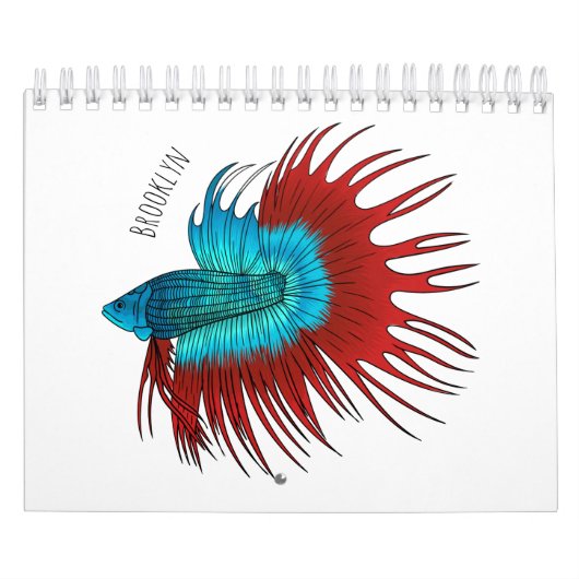 動物の漫画イラストレーション カレンダー (カバー)