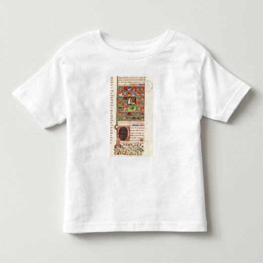 動物の特性 トドラーTシャツ (正面)