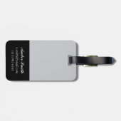 動物の異形動物 ラゲッジタグ (裏面横)