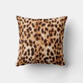 動物の皮膚：水色の斑点パターン。 クッション (裏面)