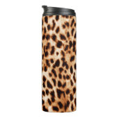 動物の皮膚:水色の斑点パターン。 タンブラー (回転右)