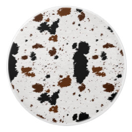 動物の皮 セラミックノブ