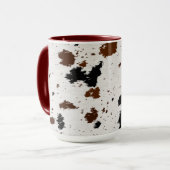 動物の皮 マグカップ (正面左)