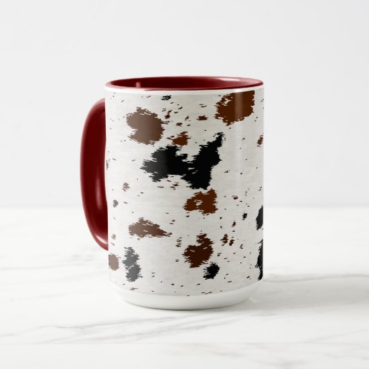 動物の皮 マグカップ (正面左)