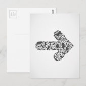 動物の矢 ポストカード (正面/裏面)