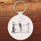 動物の磁力 –  キーホルダー (正面)