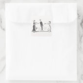 動物の磁力 –  スクエアシール (バッグ)