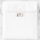 動物の磁力 – 三角形シール (バッグ)