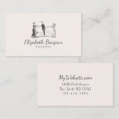 動物の磁力 – 名刺 (正面/裏面)