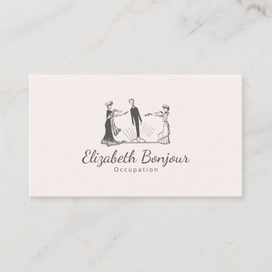 動物の磁力 – 名刺 (正面)