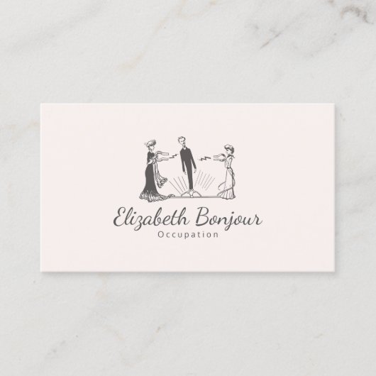 動物の磁力 – 名刺 (正面)