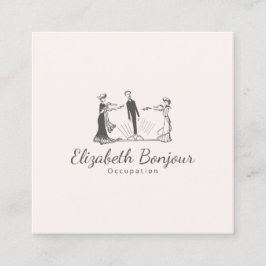 動物の磁気紙/サイズ/形状オプション –  スクエア名刺