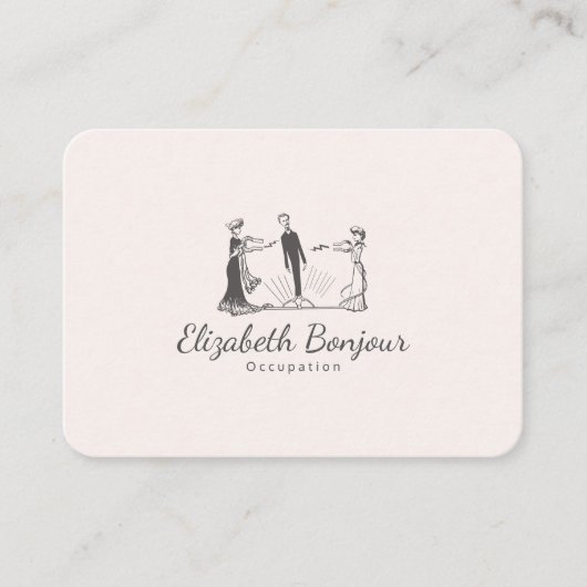 動物の磁気紙/サイズ/形状オプション –  名刺 (正面)