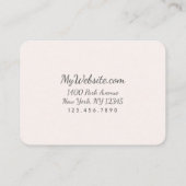 動物の磁気紙/サイズ/形状オプション –  名刺 (裏面)