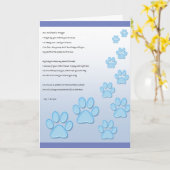 動物の祈りの言葉- カード (黄色い花)