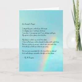 動物の祈りの言葉 – 虹 –  カード