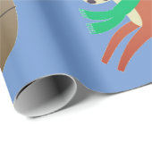 動物の祝クリスマスラッピング紙 ラッピングペーパー (ロールコーナー)