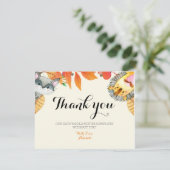 動物の素朴サンキューカード サンキューカード (スタンド正面)