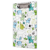 動物の背景パターンをからかいます クリップボード (左)