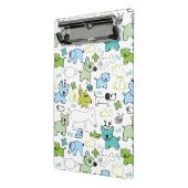 動物の背景パターンをからかいます ミニクリップボード (アングル2)